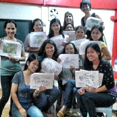 Filipino Bible study group