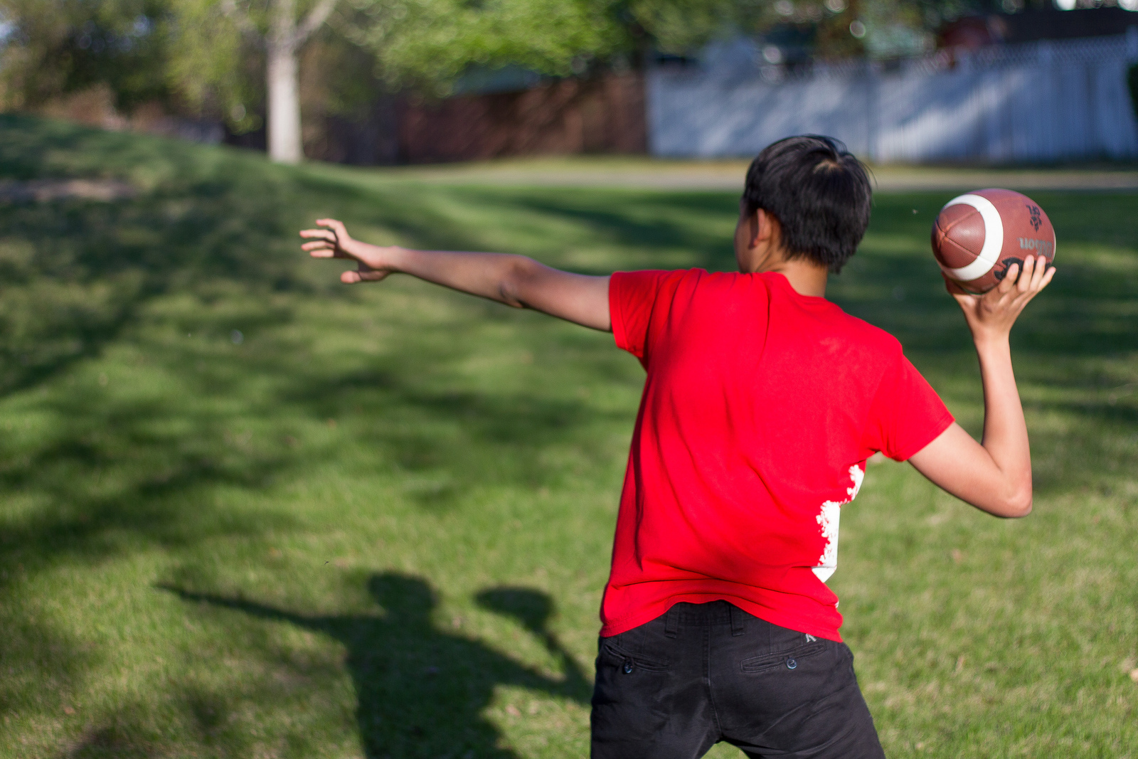 Football toss