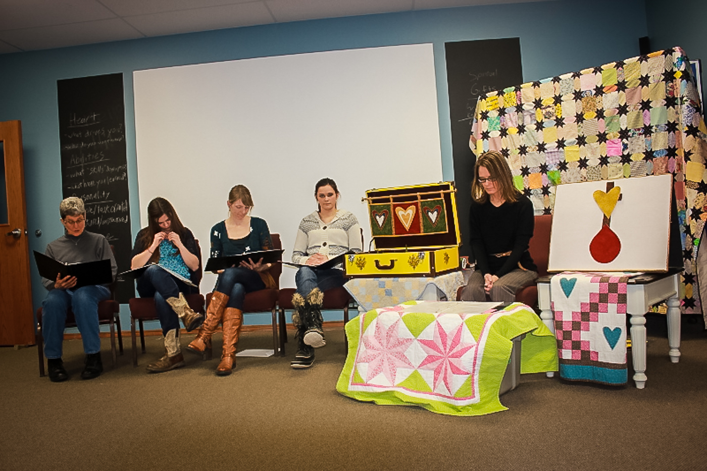 Quilting team