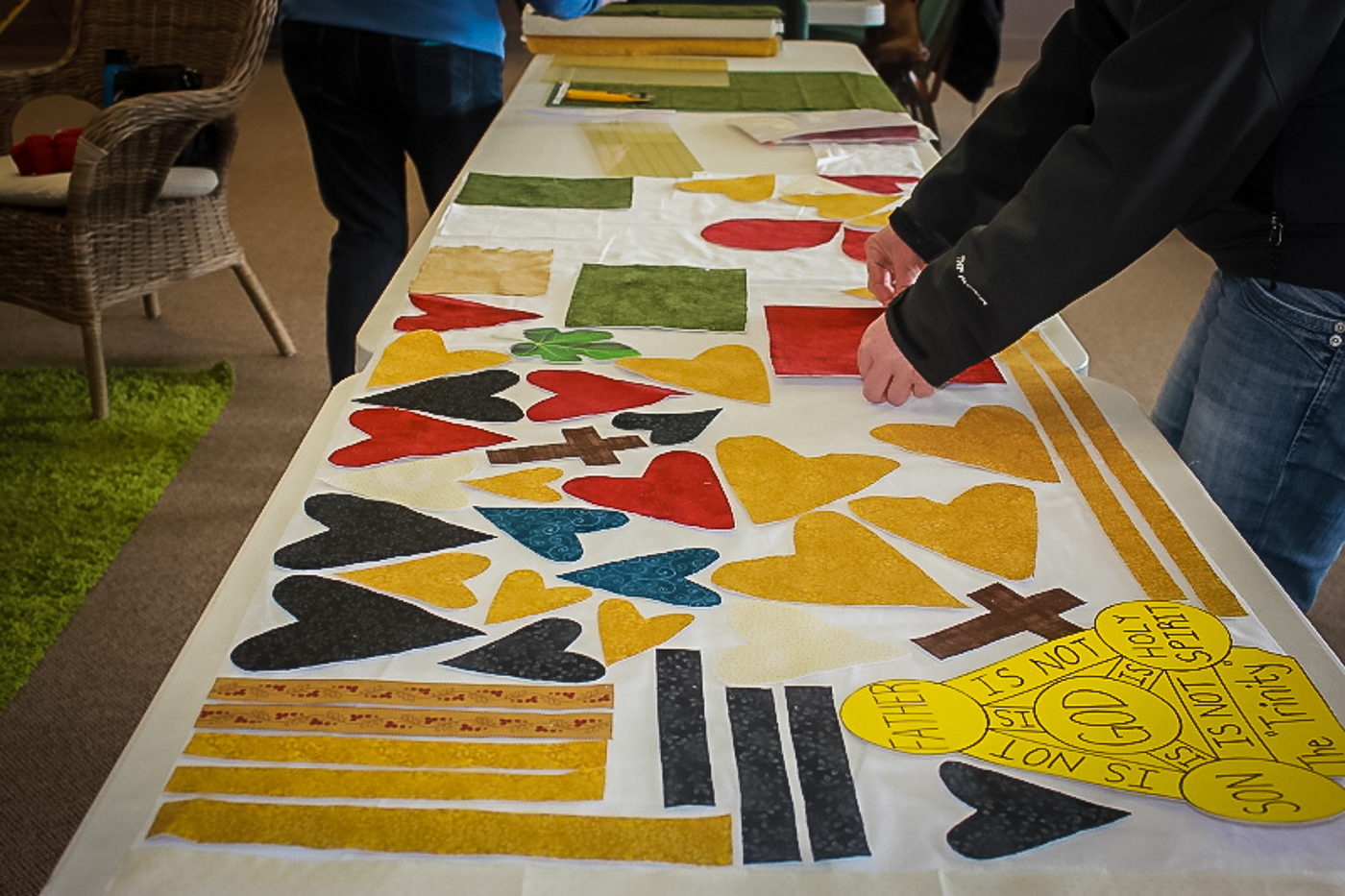 Quilting material