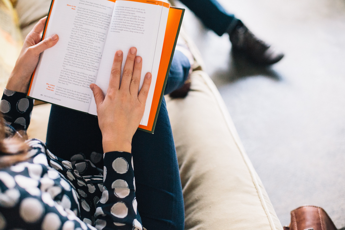 A good book will go anywhere