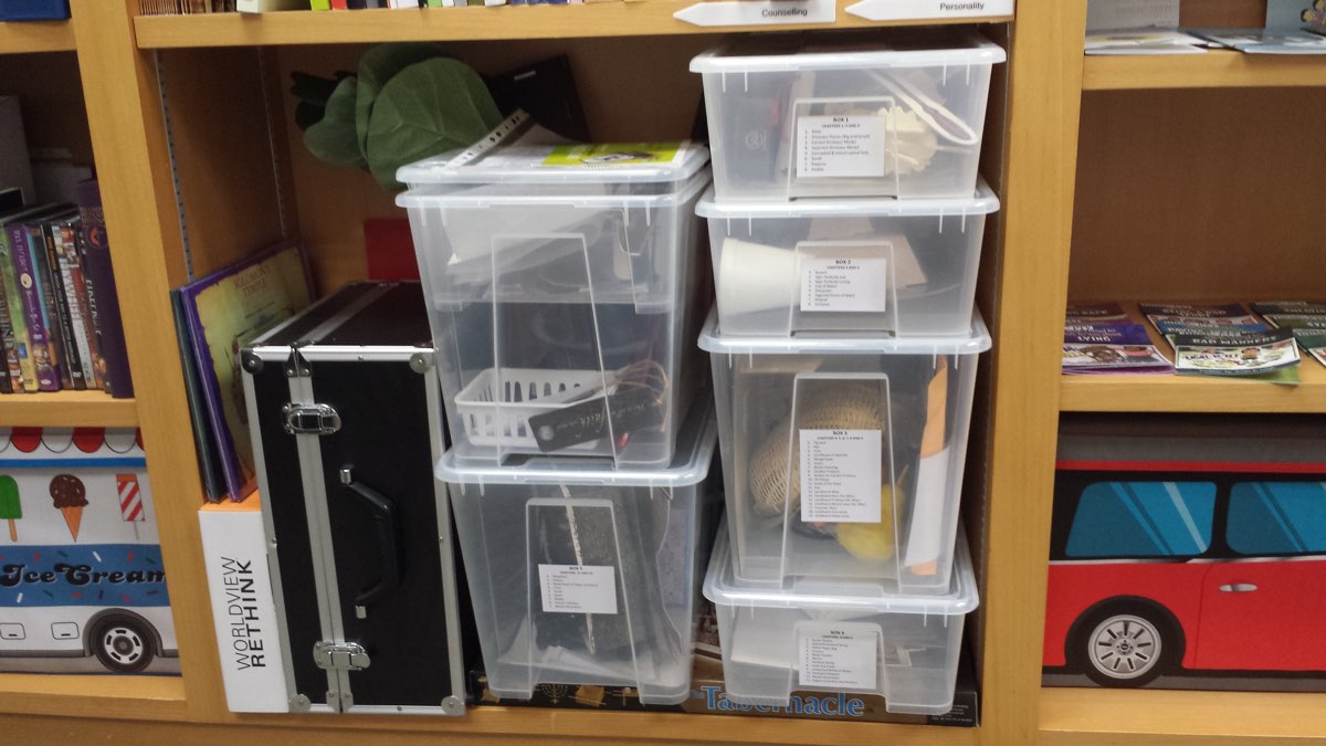 Worldview Rethink Visual Aids organized