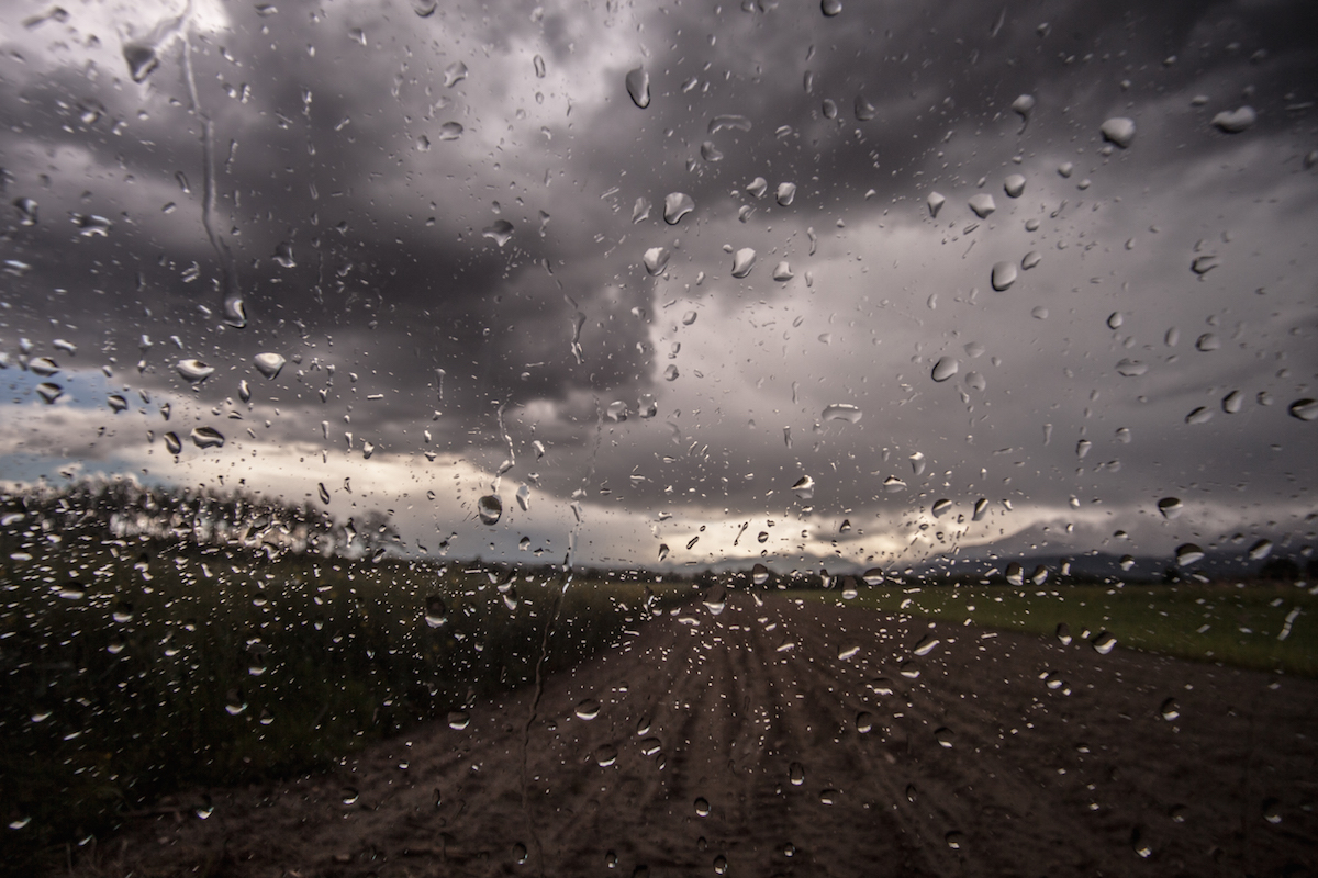 Storm and glass
