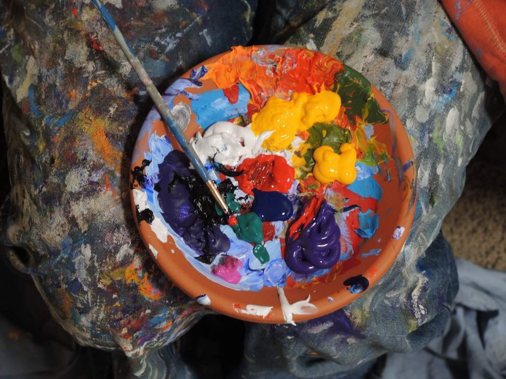 Colour mixing